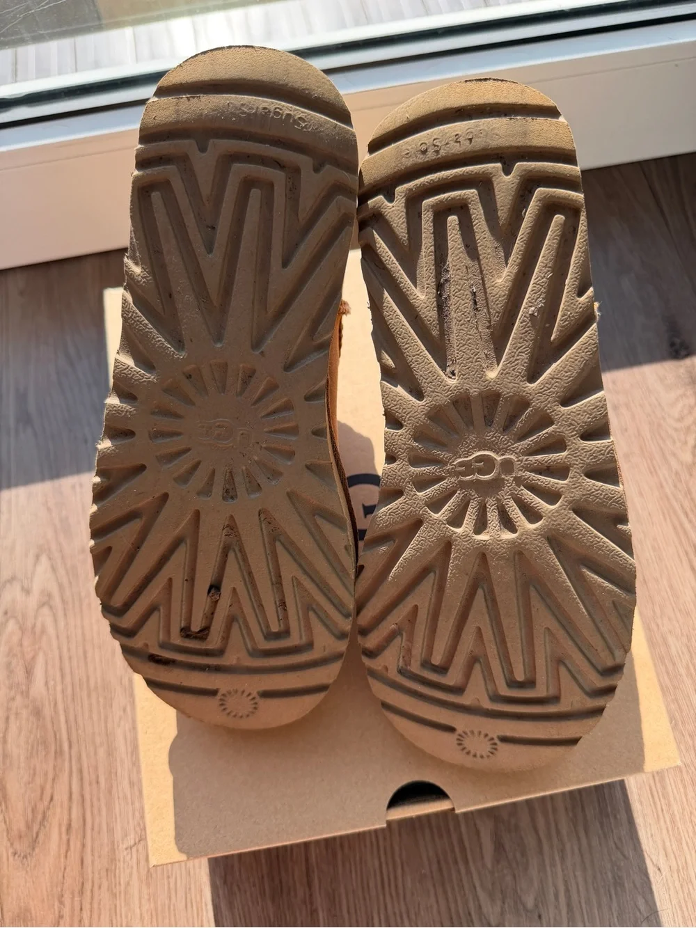 UGG Women’s Classic Ultra Mini Boot in Chestnut Brown Suede